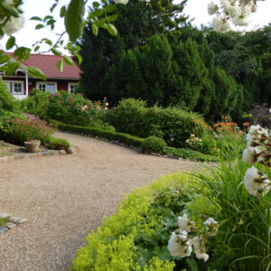 Blick in den DichtFest-Garten