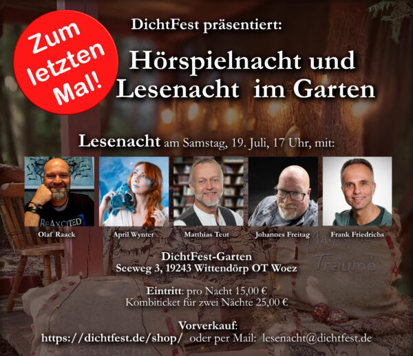 Eintrittskarte Lesenacht